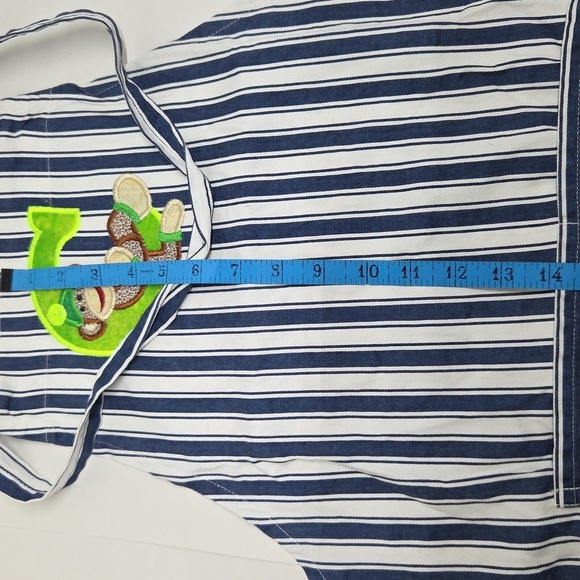 Apron With Letter C and a Monkey - Picture 7 of 10